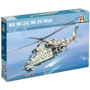 Italeri Modelbouwpakket Vliegtuigen - 1432 Mil Mi-24 / Mi-35 Hind - Ru...