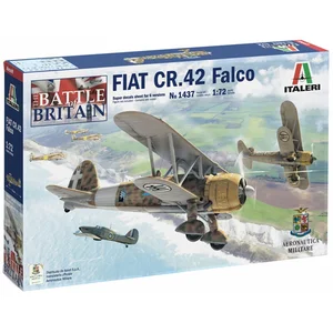 1:72 Italeri 1437 FIAT CR.42 Falco Plastic Modelbouwpakket pas cher