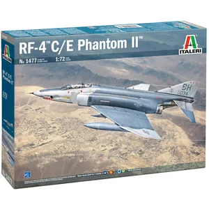 Italeri Modelbouwpakket Vliegtuigen - 1477 RF-4C/E Phantom II - Amerikaans Verkenningsvliegtuig Plastic - 1:72 - Modelbouw pas cher