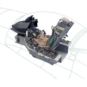 1:12 Italeri 2990 F-16 Cockpit Plastic Modelbouwpakket pas cher