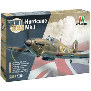 ITALERI - Maquette Avion Hurricane Mk.i Wwii Aces italeri2838 1:48 Maq... pas cher