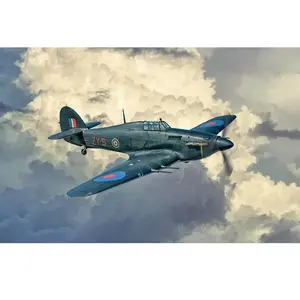 1:48 Italeri 2828 Hawker Hurricane IIC Plane Plastic Modelbouwpakket pas cher