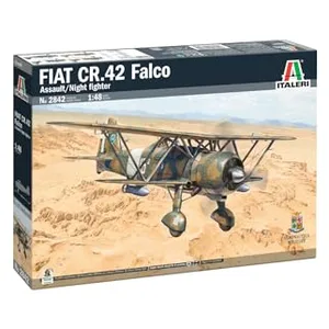 Italeri Maquette Avion - Italeri - Fiat Cr.42 Falco - 1:48 - Plastique... pas cher