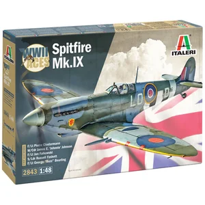 Italeri Modelbouwpakket Vliegtuigen - 2843 Supermarine Spitfie Mk.IX -...