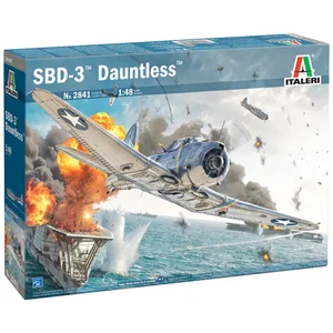 Italeri Modelbouwpakket Vliegtuigen - 2841 Douglas SBD-3 Dauntless WWI...