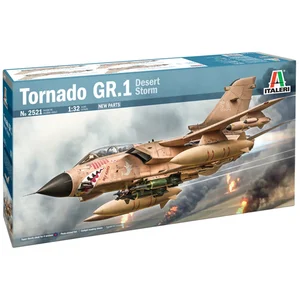 Italeri Modelbouwpakket Vliegtuigen - 2521 Panavia Tornado GR.1 Desert...Vendu parbol