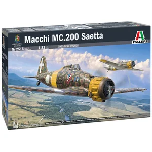 Italeri Modelbouwpakket Vliegtuigen - 2516 Macchi C.200 Saetta WWII - ...Vendu parbol