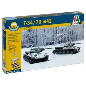 T-34/76 Modèle 1942 Italeri 1/72 pas cher