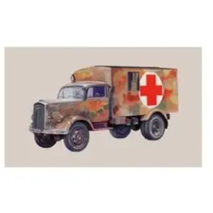 Italeri 8001283070553 7055S - Véhicule 305 Ambulance pas cher