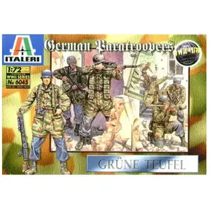 Italeri Parachutistes Allemands pas cher