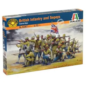 Italeri Figurines militaires : Infanterie Britannique/Sepoys pas cher