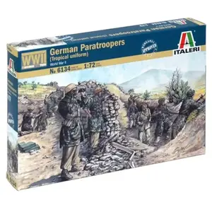 Italeri Parachutistes allemands en tenue tropicale pas cher