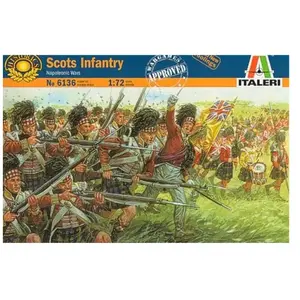 Italeri - Scottish Infantry 1:72 (Ita6136s) - modelbouwsets, hobbybouw...