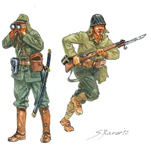 Italeri Italeri Ww11 Japanase Infantry 6170 1:72 Figures Model Kit