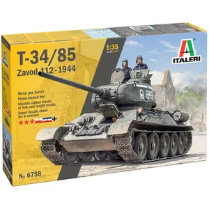 Italeri Modelbouwpakket Militaire voertuigen - 6758 T-34/85 Zavod 112-...Vendu parbol