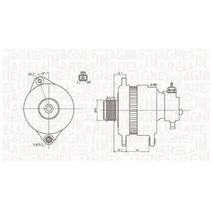 Dynamo / Alternator MQA1900 Magneti Marelli pas cher