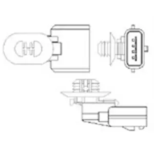 Magneti Marelli OSM109 Sonde Lambda Dacia, Renau