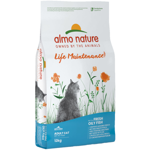 10kg poisson gras, riz Holistic Almo Nature Croquettes pour chat + 2kg offerts ! pas cher