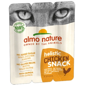 15 g mit Huhn Almo Nature Holistic Katzensnack pas cher