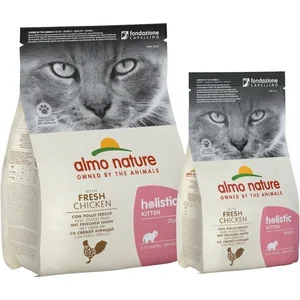 Almo Nature Holistic Droogvoer voor Kittens - Holistic Kitten - Kip - 12kg pas cher