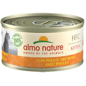 Almo Nature 6 x 70 g pour chat - HFC Kitten poulet pas cher