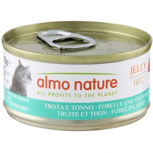 Almo Nature 6 x 70 g pour chat - HFC truite, thon (en gelée)Vendu parzooplus-be