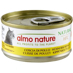 Almo Nature 6 x 70 g pour chat - HFC cuisse de poulet pas cher