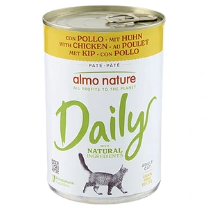 6x400g poulet Almo Nature Daily Menu - Pâtée pour chat pas cher