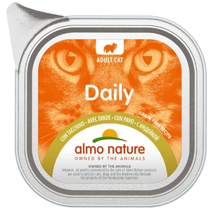 24x400g Dinde Almo Nature Daily Menu - Nourriture Pour Chat pas cher