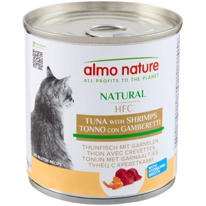 6x280g thon, crevettes Almo Nature Classic - Pâtée pour chat pas cher
