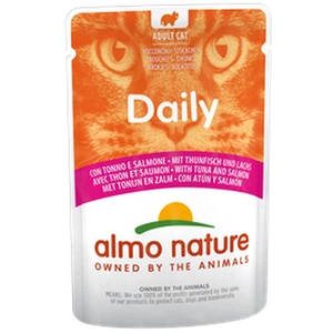 Almo Nature - Almo Daily Repas 70 g, ton et saumon, 5274 (8001154121995) pas cher
