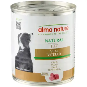 almo nature HFC Natural - Nourriture Humide pour Chiens avec Veau à l'origine Propres à la consommation Humaine et désormais utilisée pour la préparation des Aliments pour Chiens. pas cher
