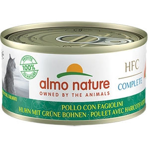 Almo Nature HFC Complete 6 x 70 g pour chat - poulet, haricots verts pas cher