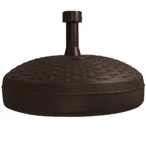 Ipae-Progarden Basic parasols Parasol standard rotin Anthracite pas cher