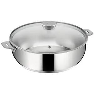 Sauteuse Lagostina - Inox 26cm - Poignée Amovible - Tous Feux Dont Induction pas cher