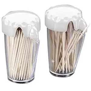 Metaltex Lot de 2 boîtes de cure-dents en bois x100Vendu parrakuten