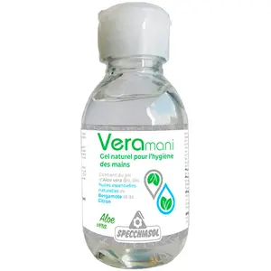 Specchiasol Vera Mani Gel Naturel pour l'Hygiène des Mains Aloe Vera 1... pas cher