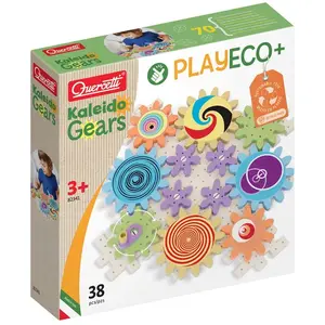 Quercetti Play Eco+ Kaleido Gears (38-delig). pas cher