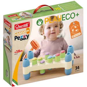 Quercetti Marteau Playeco 34 Pièces pas cher