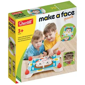 Quercetti Fais Une Grimace : Jeu De Puzzle 12 Expressions pas cher