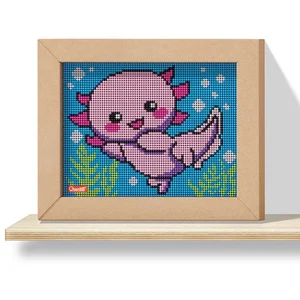 Quercetti - 0796 Pixel Art 4 tav. Kawaii Axolotl pas cher