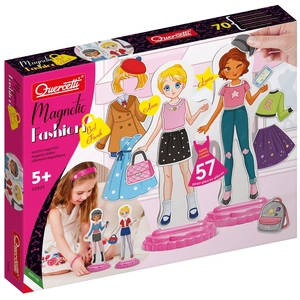Quercetti Magnetic Fashion - Best Friend Poupée Magnétique Anna et Laura, Loisir Créatif pas cher