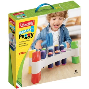 Quercetti Banc de frappe : Hammer Peggy pas cher