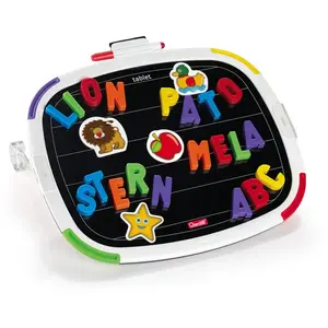 Quercetti Tableau Magnétique 67 Lettres + Cartes pas cher