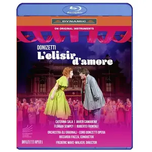 Outhere Music Fr Cnt L'elisir d'amore Bergame 2021 Blu-ray pas cher