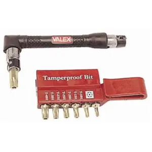 Valex - Jeu de clés porte-embouts avec embouts Torx 1/4' série 8 pièces pas cher