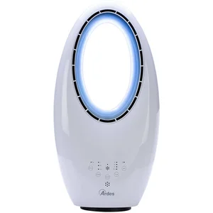 Comparateur de prix : LE SITE DE LA PIECE TV95 Ventilateur design blanc 58cm avec leds avec telecommande Mbg AR5BL1B