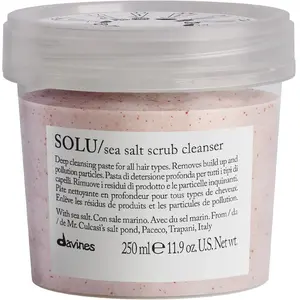 Davines SOLU Sea Salt Scrub Cleanser 250 ml - Normale shampoo - Voor Alle haartypes pas cher