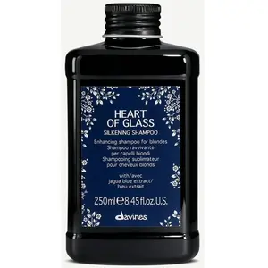 Davines HEART OF GLASS Silkening Shampoo - Shampooing Enhancing pour b... pas cher
