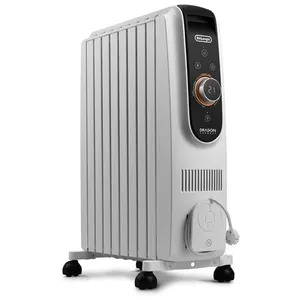 Radiateur bain d'huile DeLonghi Dragon Connect TRD50820 2000 W Blanc pas cher